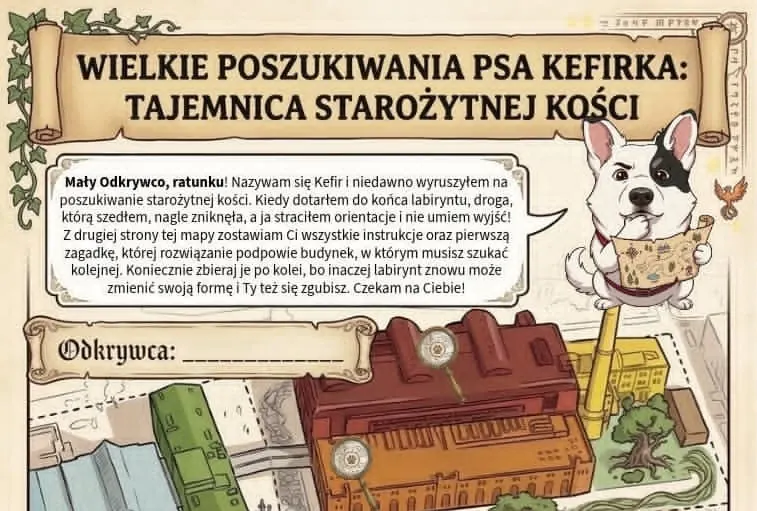 Gra Terenowa „Wielkie Poszukiwania Psa Kefirka”